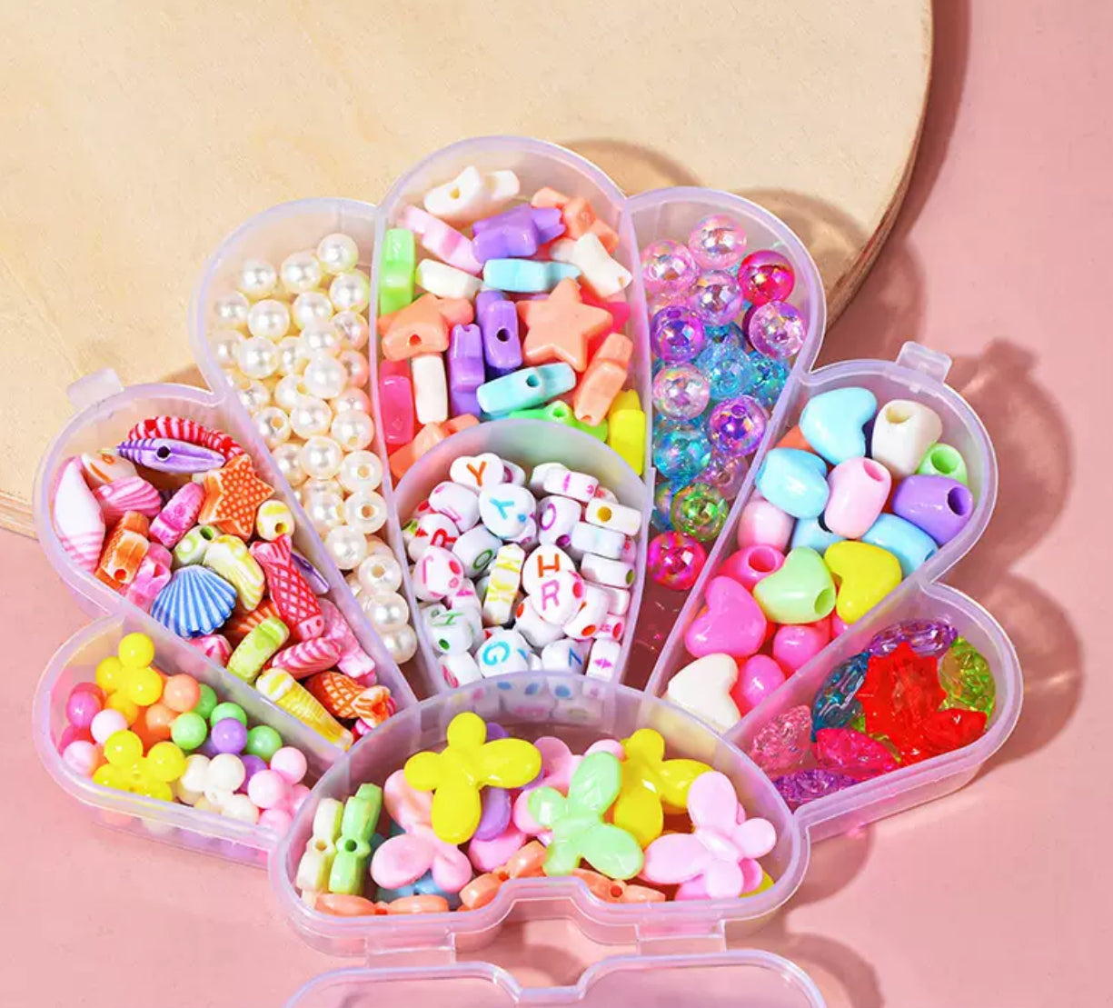 Seashell Beading DIY Set|Ocean Dream Bracelet Kit in Shell Case