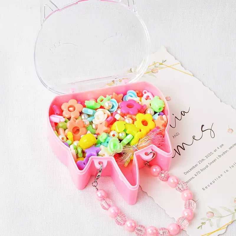 Unicorn Beading DIY Set|Magical Bracelet Kit in Unicorn Case