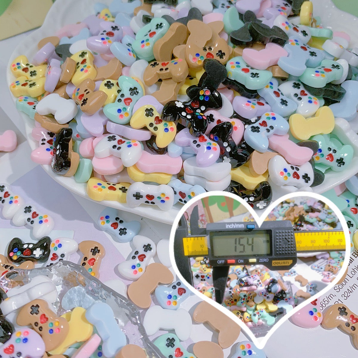 Mini Gamer Deco Charms (10pcs)