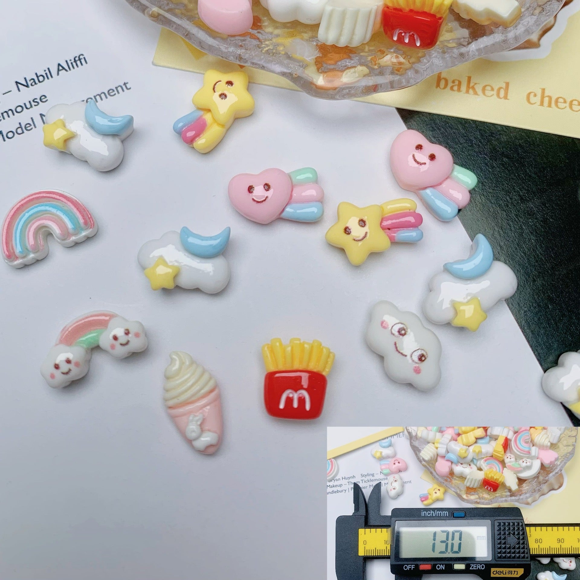 Mini Yum Deco Charms (10pcs)