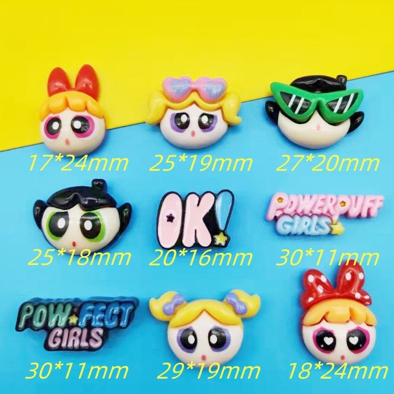 Powerpuff Girls Charms 飛天小女警配飾