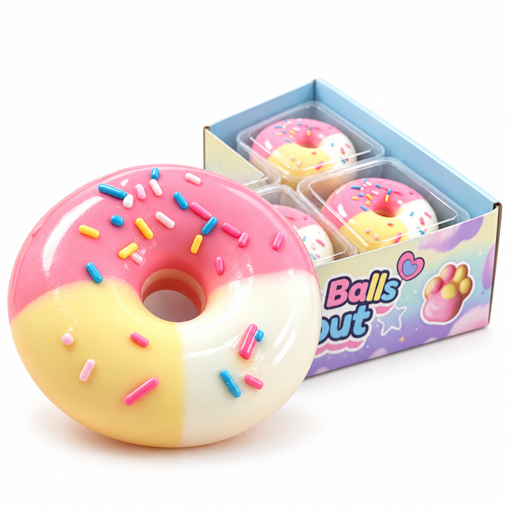 Cracking Donut Wax Squishy｜冬甩脆皮捏捏