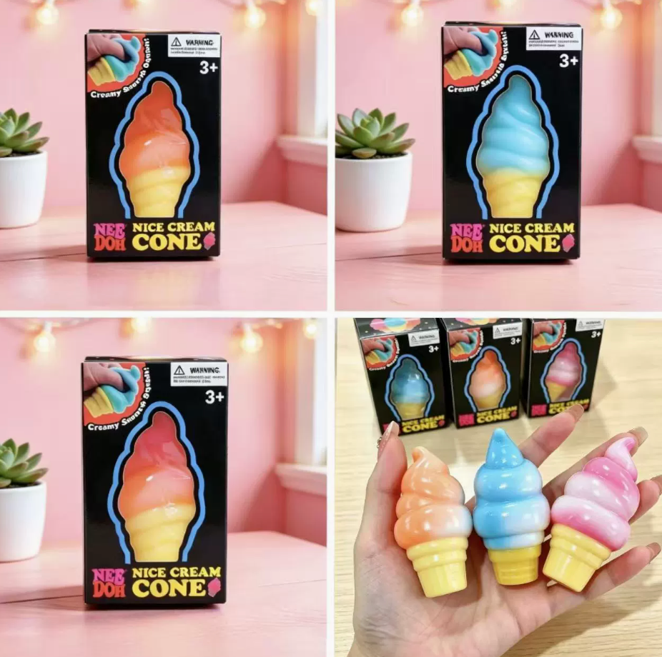 NeeDoh Nice Cream Cone Squishy | NeeDoh 雪糕筒捏捏樂