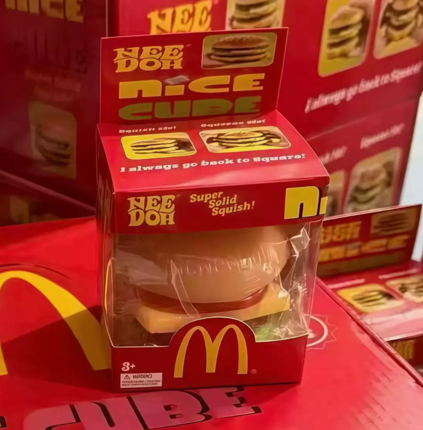 NeeDoh McDonald’s Burger Squishy | NeeDoh 麥當勞漢堡包捏捏樂