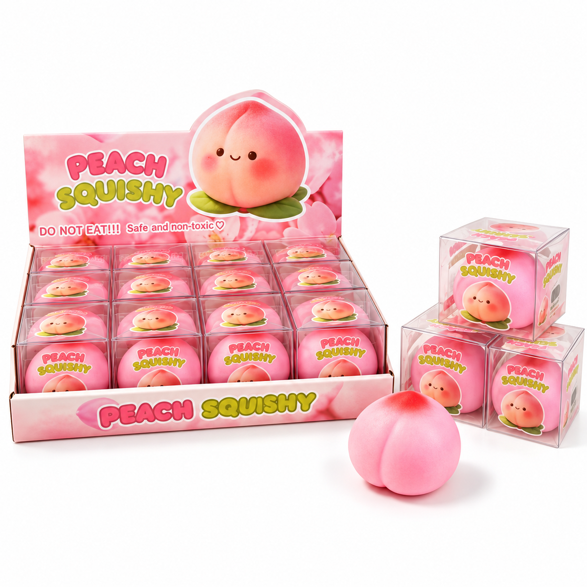 Peach Crunchy Squishy｜蜜桃脆脆捏捏