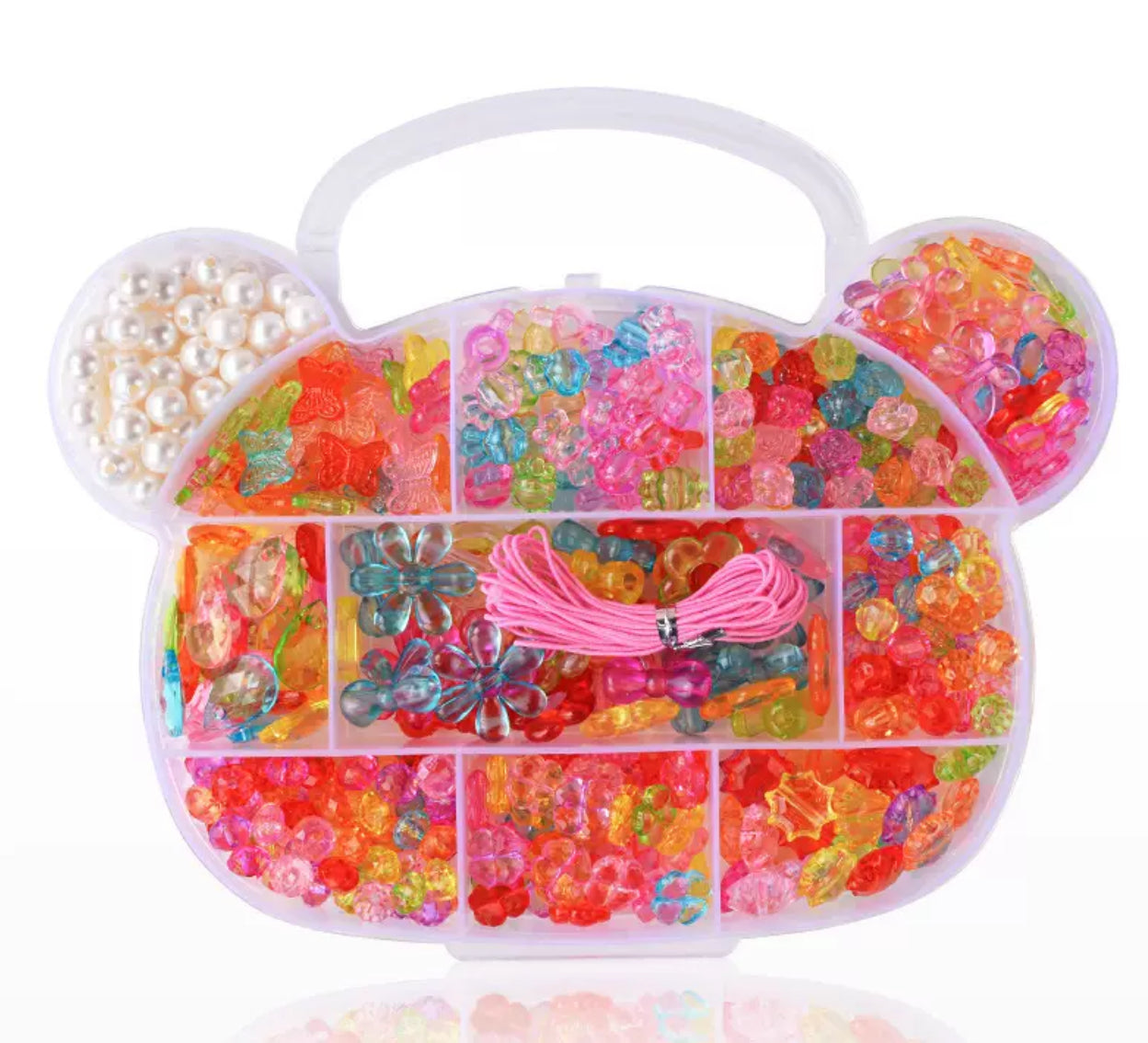 Crystal Candy Beading DIY Set｜透明果凍色串珠材料包