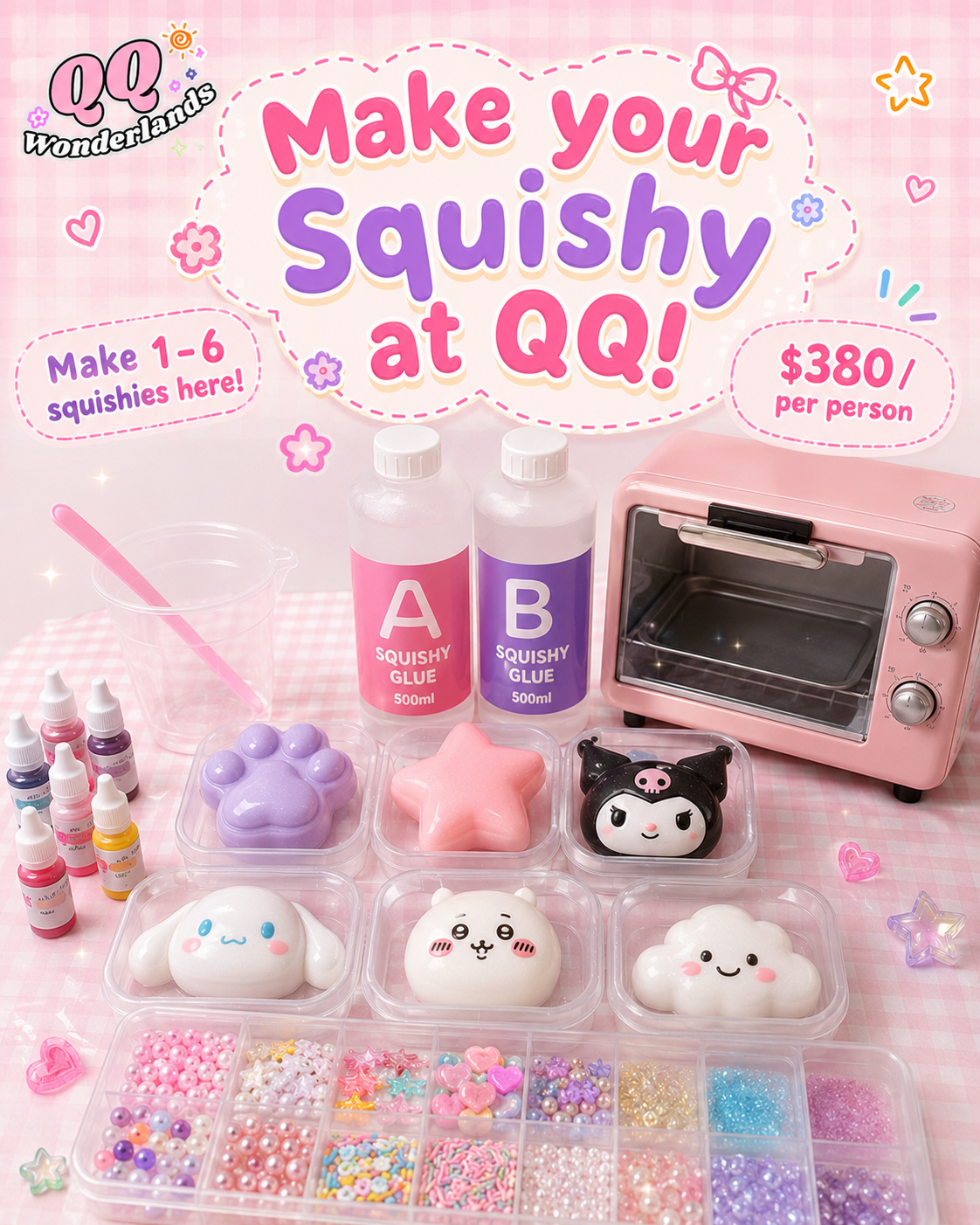 QQSquishy Workshop | Let's make a box of squishies!