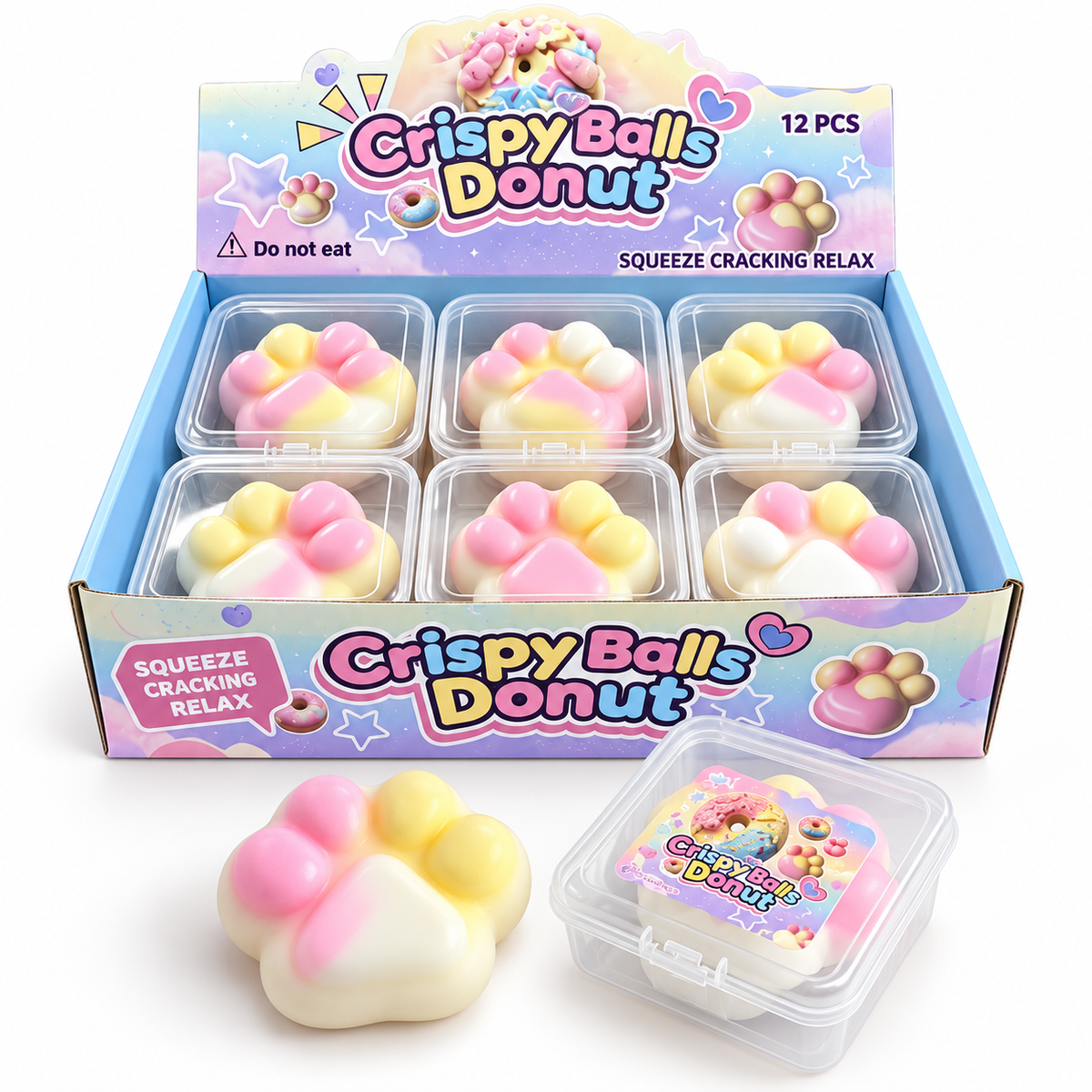 Cracking Paw Wax Squishy｜貓爪脆皮捏捏