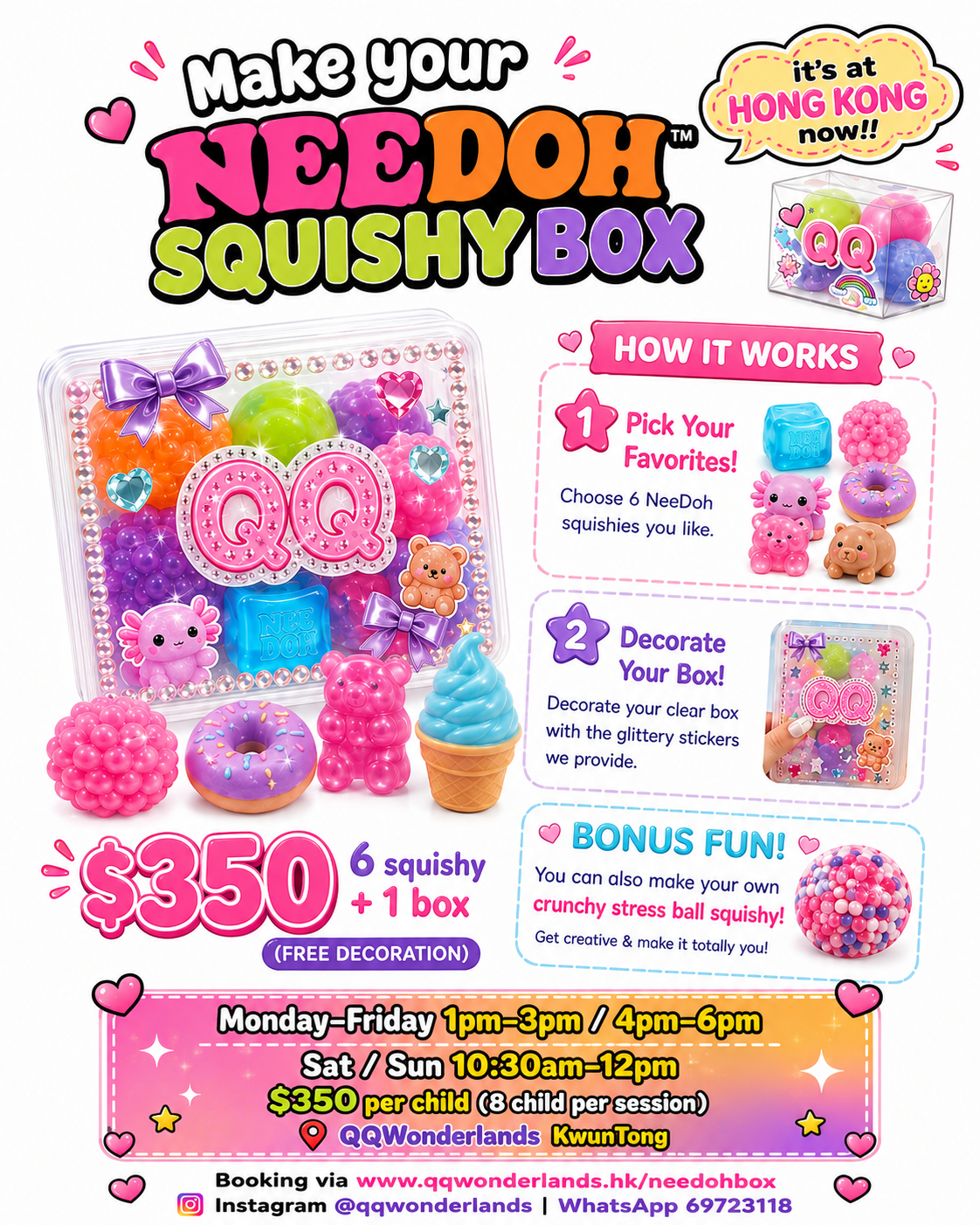 Needoh Squishy Box Workshop