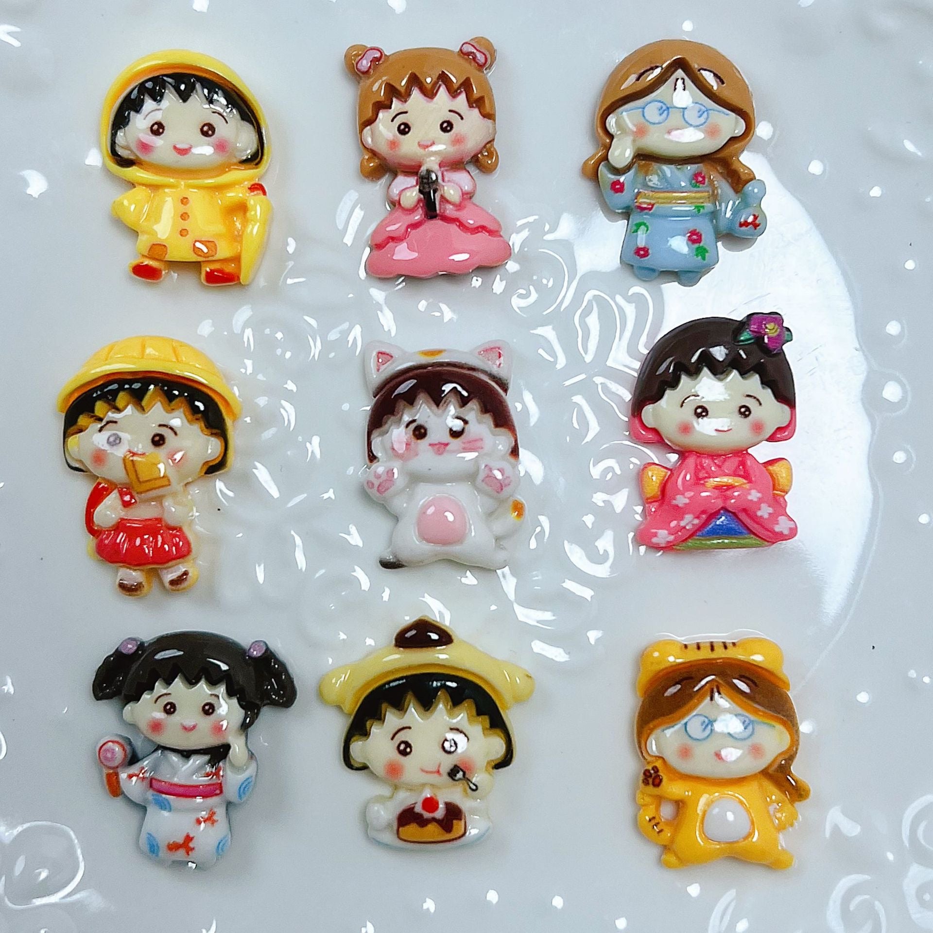 Maruko-chan Charms 小丸子配飾 (10pcs)