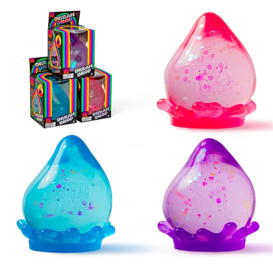 NeeDoh Dreamdrop Squishy | NeeDoh 閃粉水滴捏捏樂