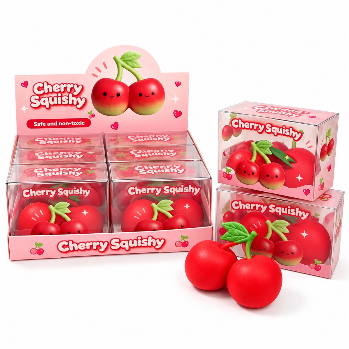 Cherry Crunchy Squishy｜車厘子脆脆捏捏