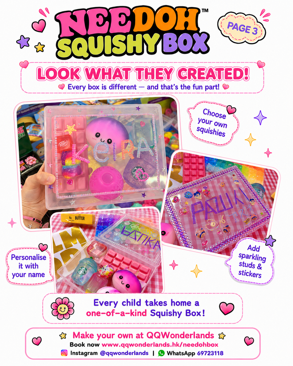 Needoh Squishy Box Workshop