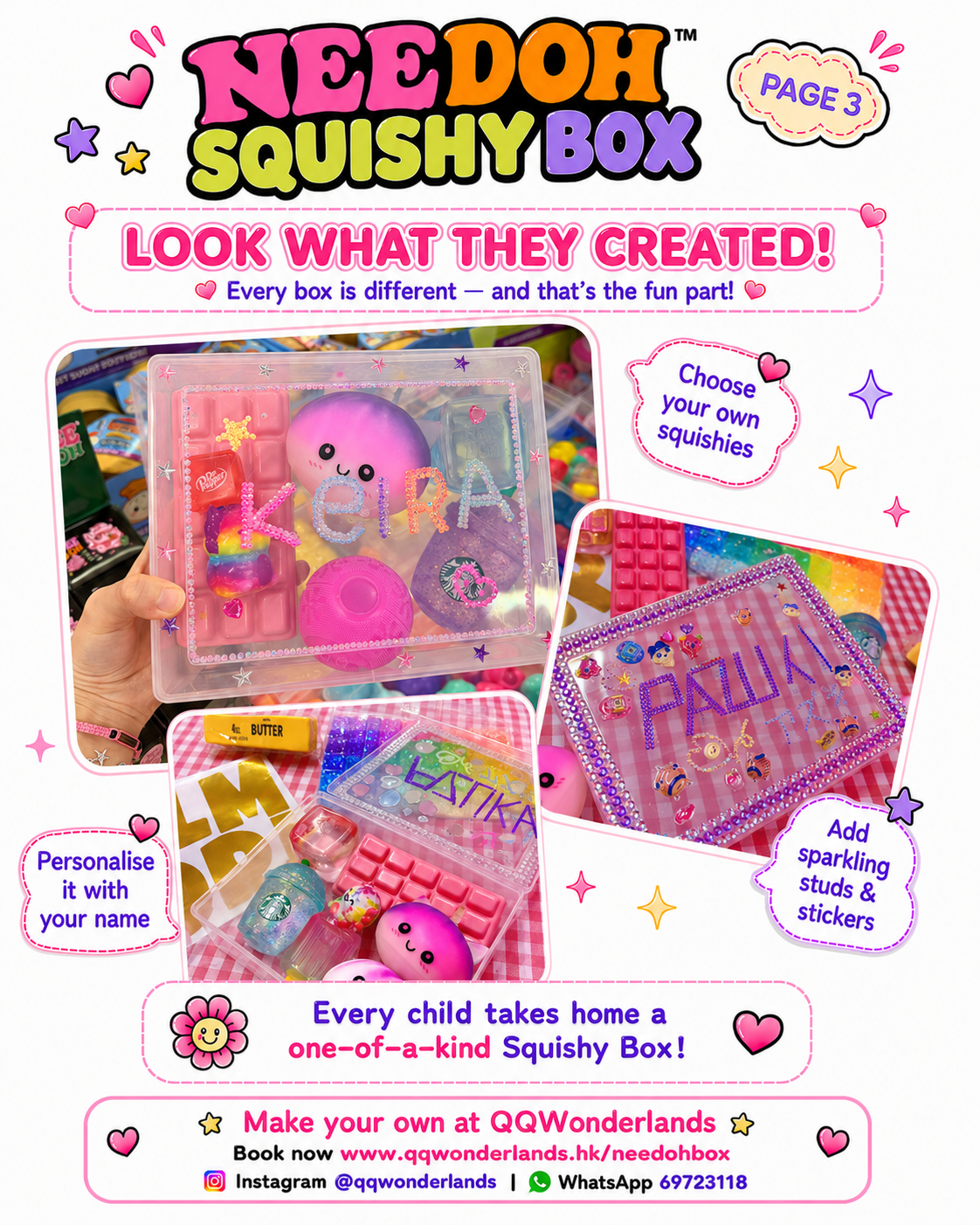 Needoh Squishy Box Workshop