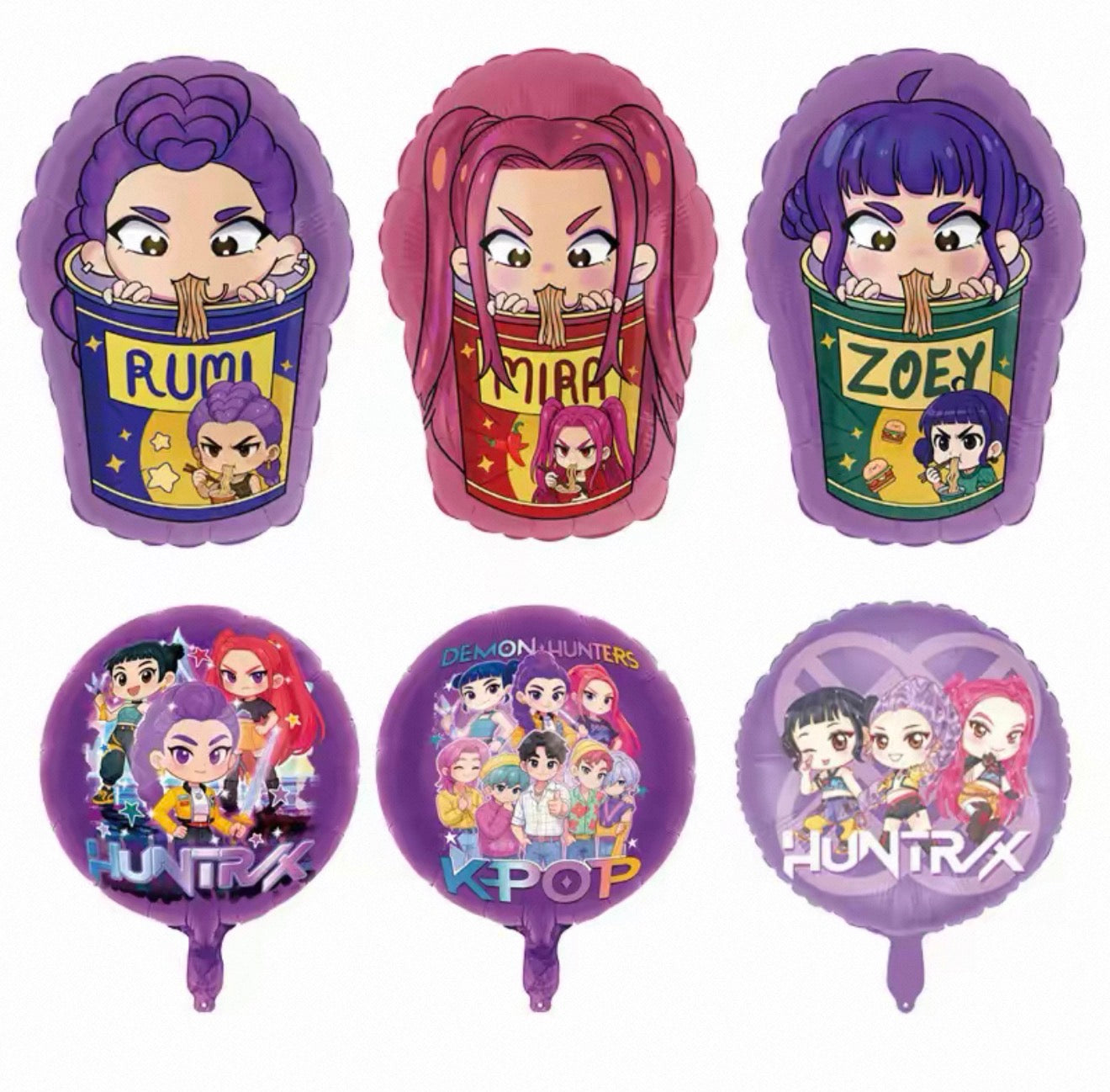 Demon Hunter Party Balloons Set