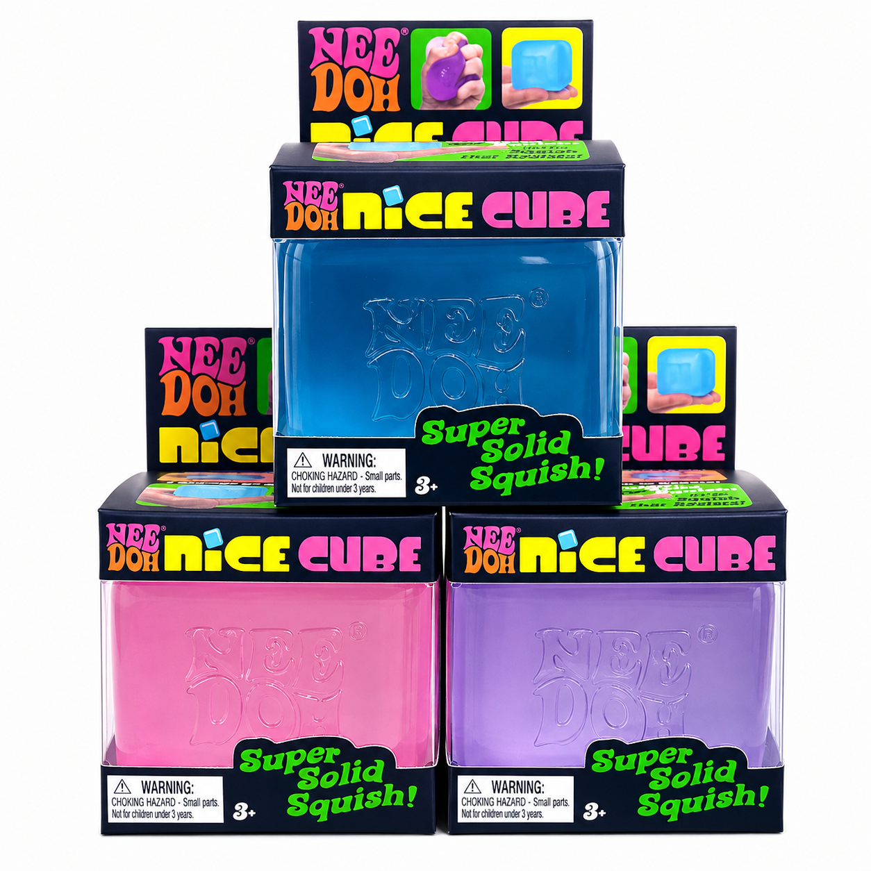 NeeDoh Nice Cube Squishy | NeeDoh 冰粒方塊捏捏樂