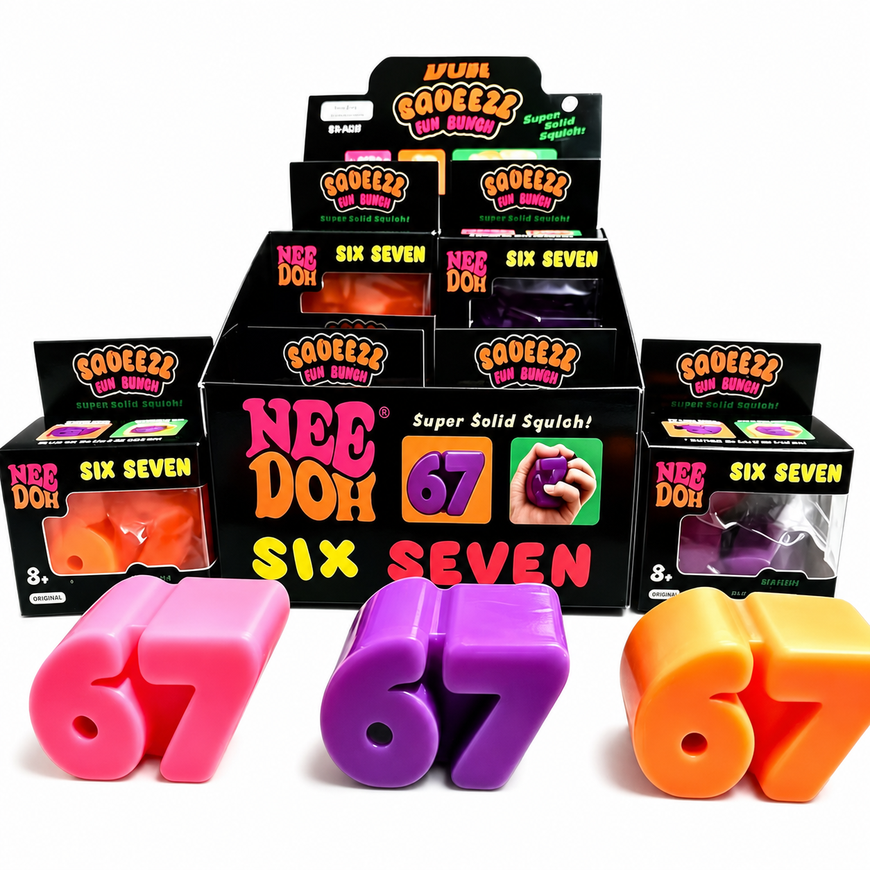 NeeDoh Six-Seven 67 Squishy | NeeDoh 67捏捏樂