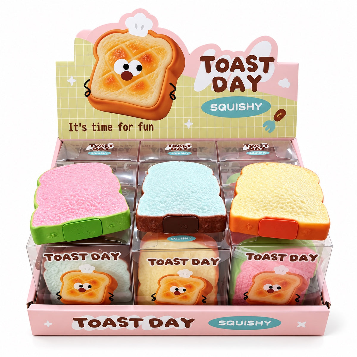 Toast Day Crunchy Squishy｜多士脆脆捏捏