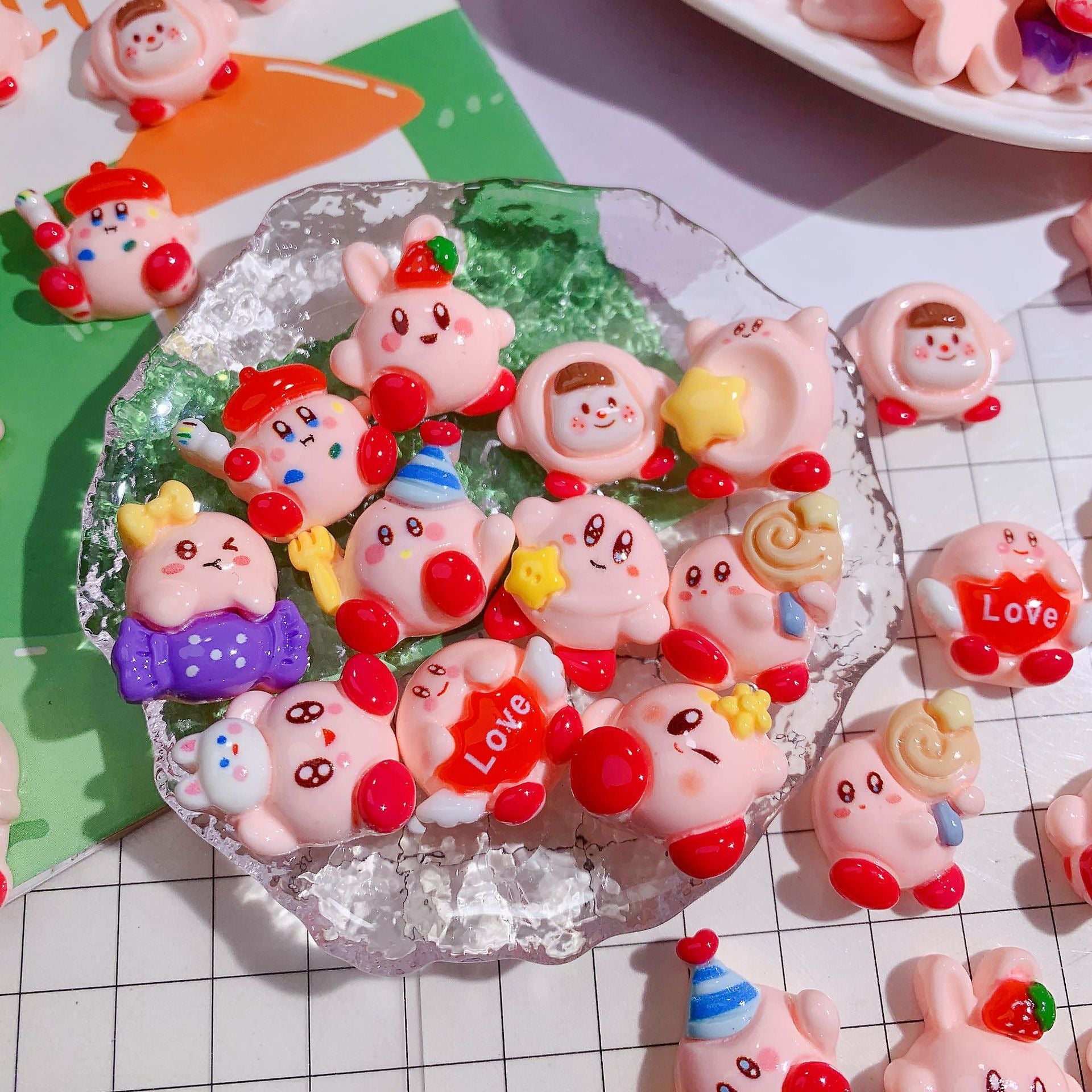Kirby Charms 卡比配飾 (10pcs)