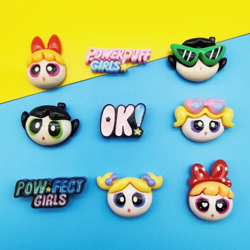 Powerpuff Girls Charms 飛天小女警配飾