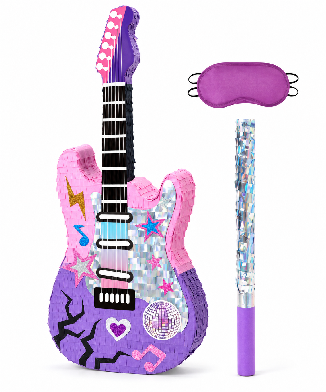 Rockstar Guitar Piñata | 搖滾結他造型皮納塔￼