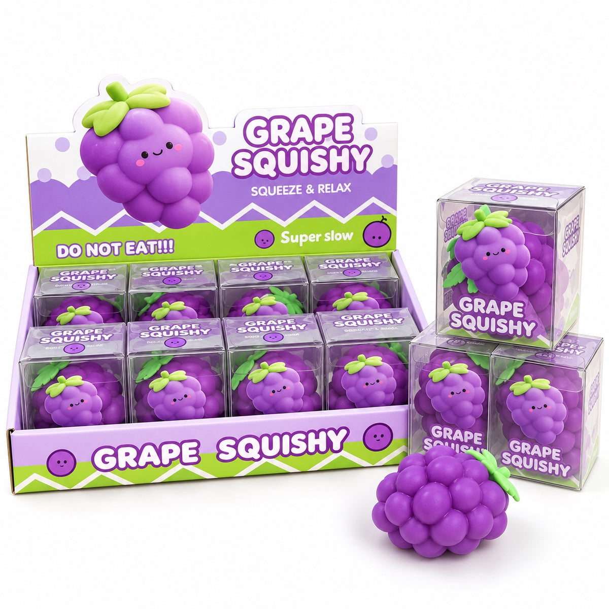Grape Crunchy Squishy｜提子脆脆捏捏