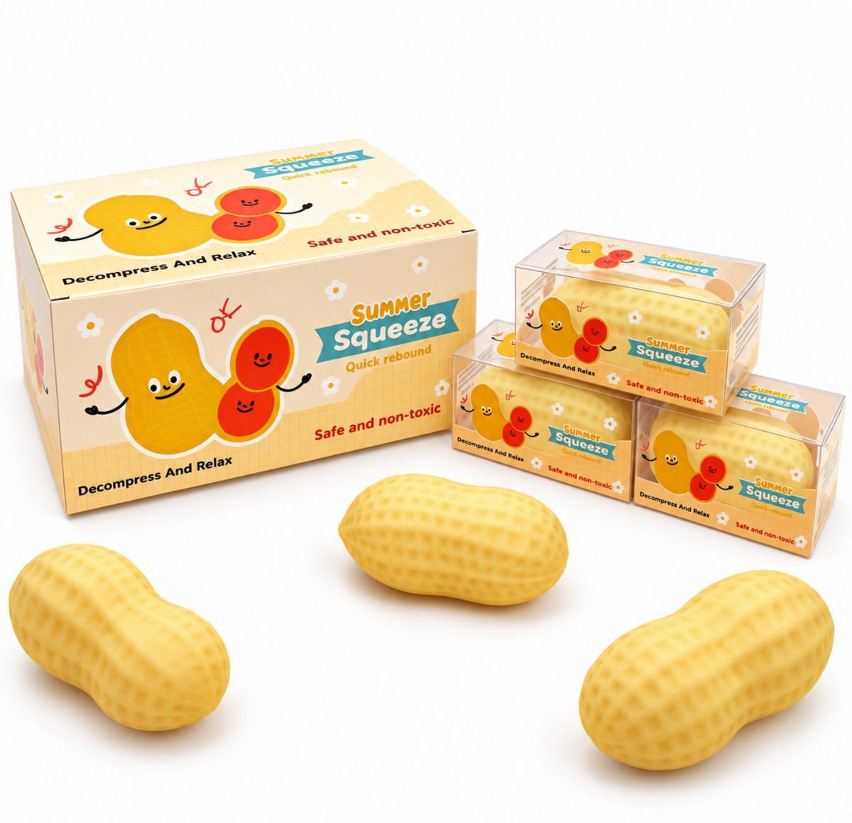 Crunchy Peanut Squishy｜花生脆脆捏捏